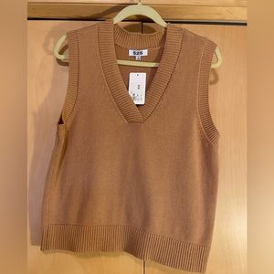 Camel Sweater Vest